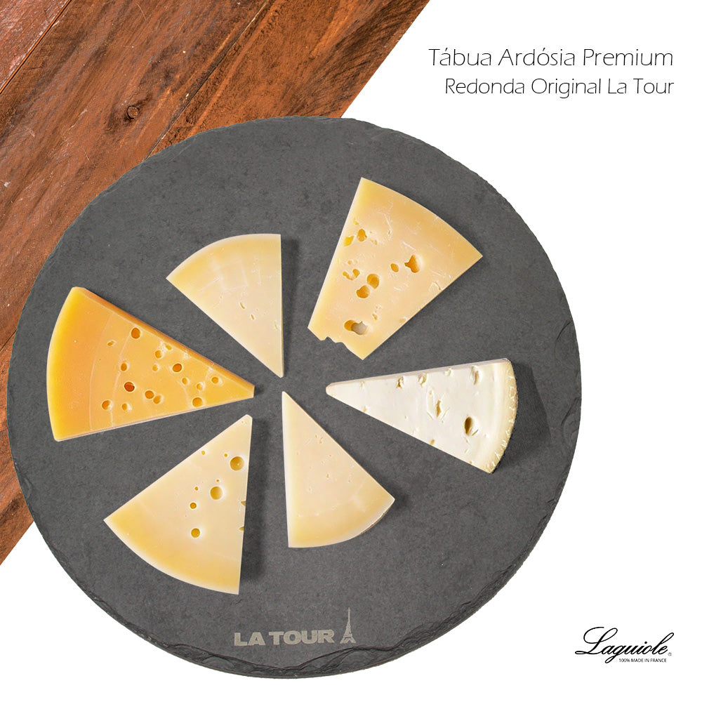Tábua Redonda Ardósia La Tour