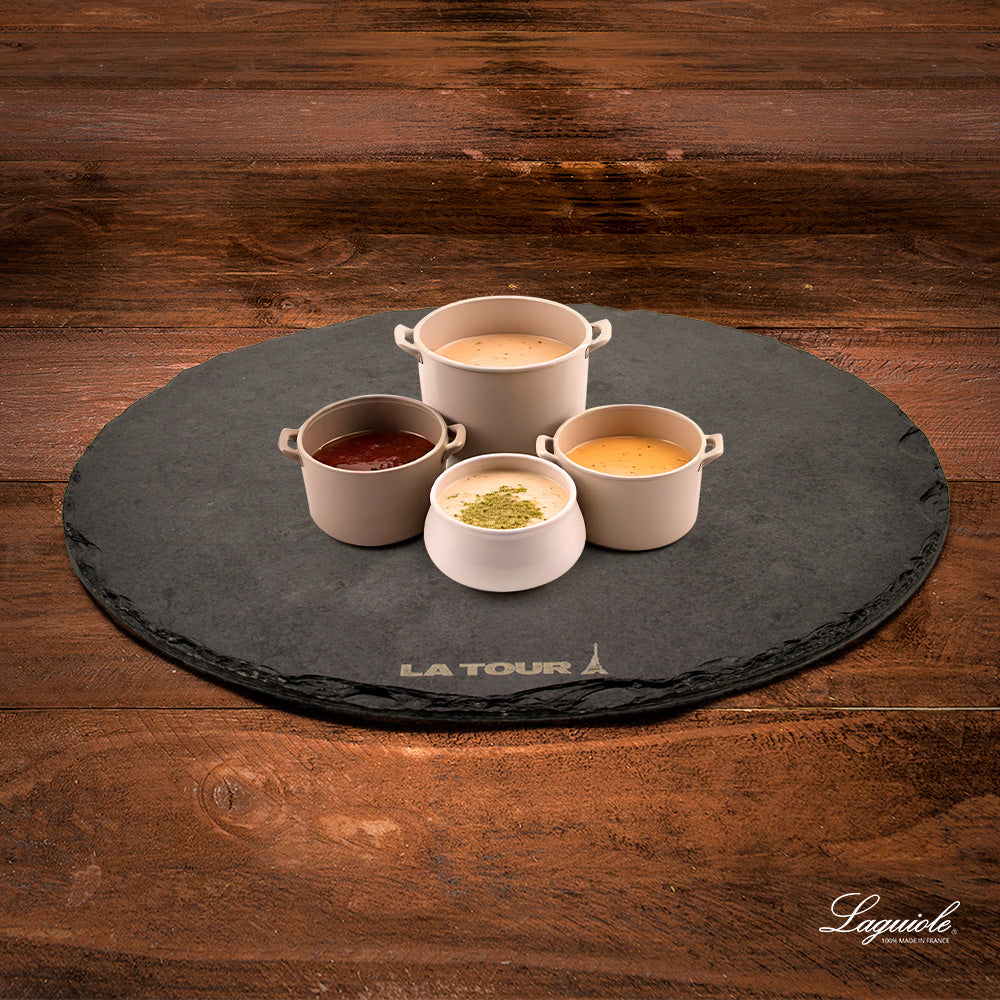 Tábua Redonda Ardósia La Tour