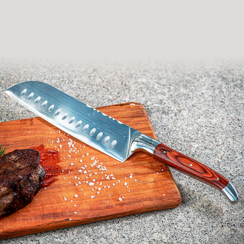 Faca Laguiole Santoku Ultra Premium  Design Clássico E Atemporal