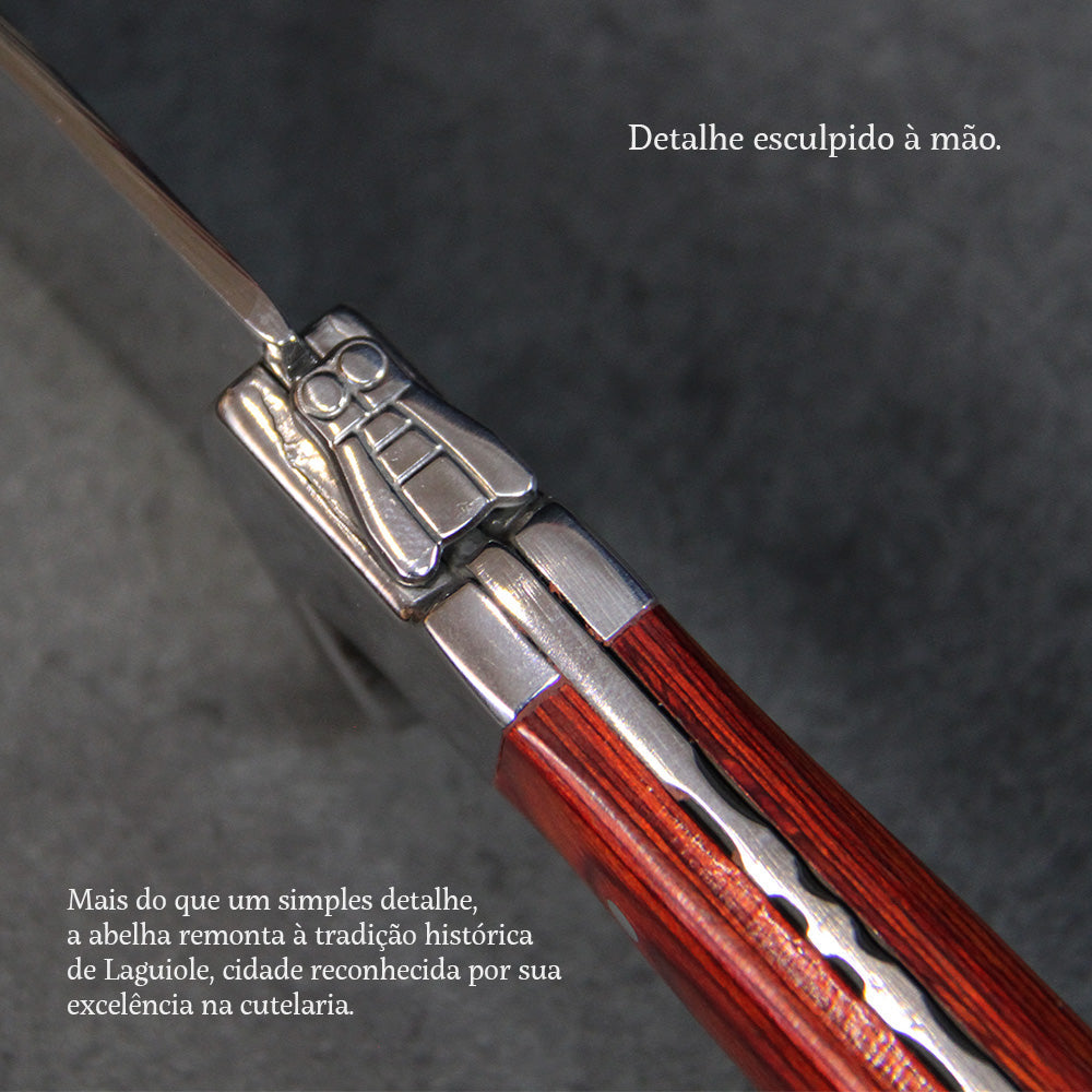 Faca Laguiole Santoku Ultra Premium  Design Clássico E Atemporal