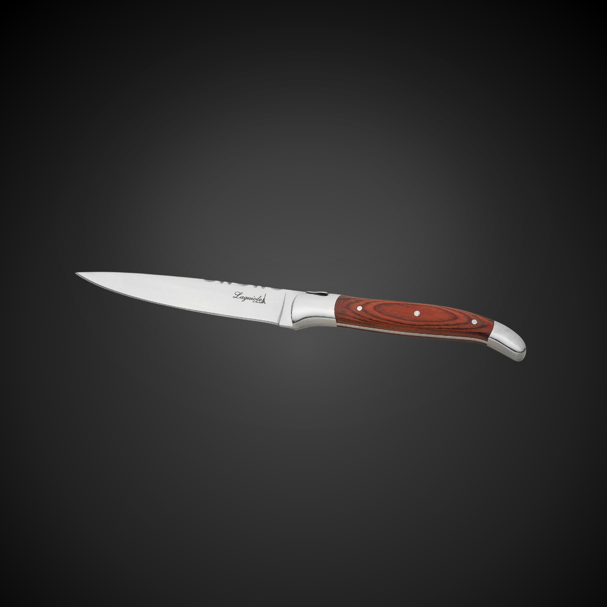 Faca Laguiole Para Legumes Ultra Premium Cabo Madeira