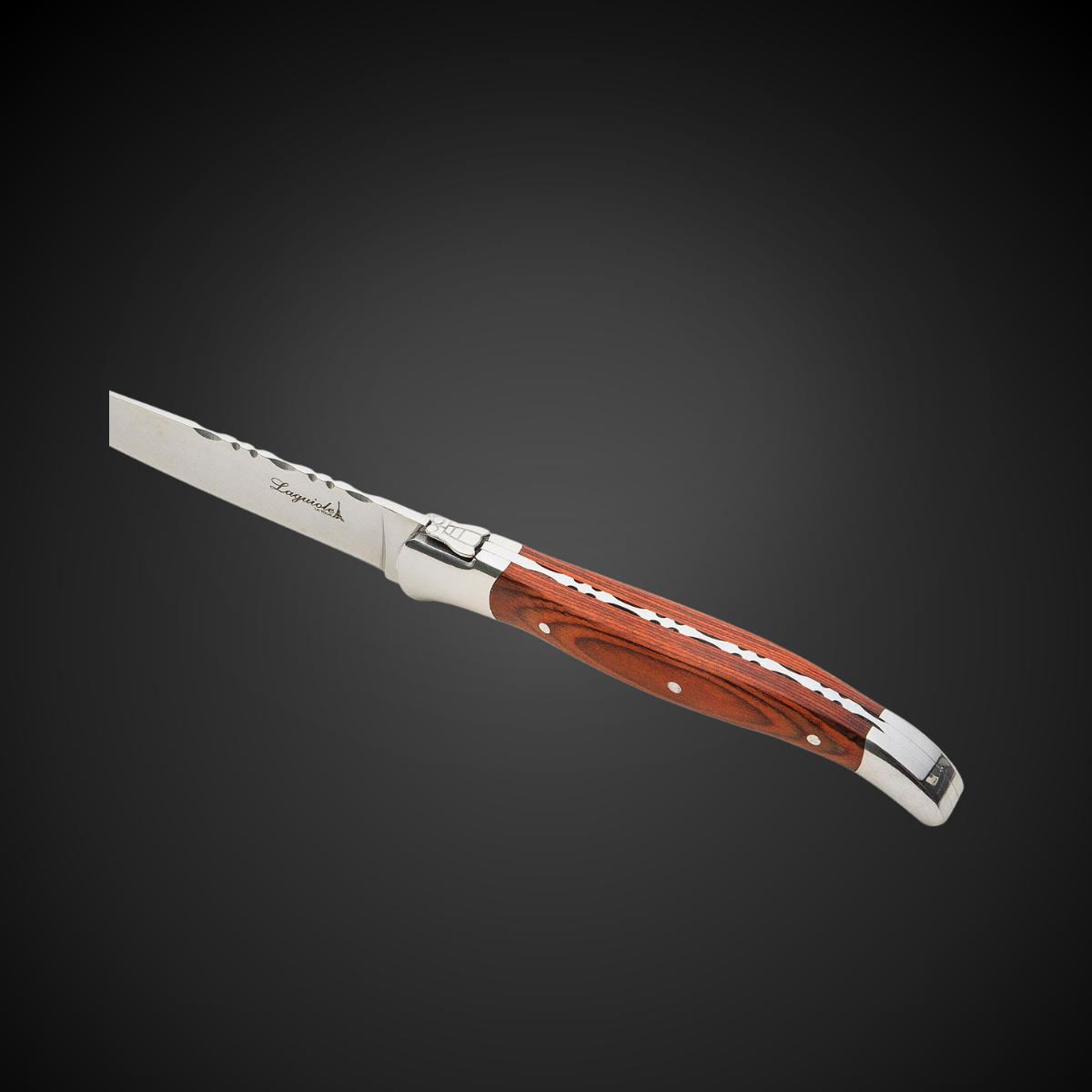 Faca Laguiole Para Legumes Ultra Premium Cabo Madeira