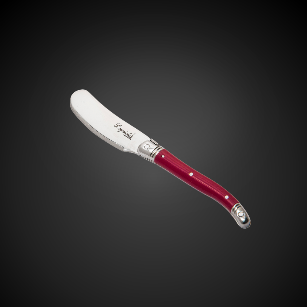 Conjunto De 3 Facas Laguiole Luxo Para Queijo Em Bandeja De Madeira, Bordeaux