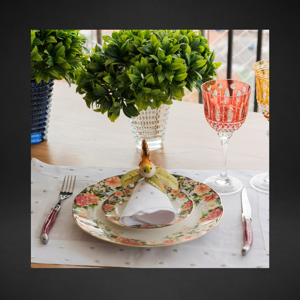 Conjunto De 6 Facas Laguiole Luxo Com Cepo De Madeira, Bordeaux