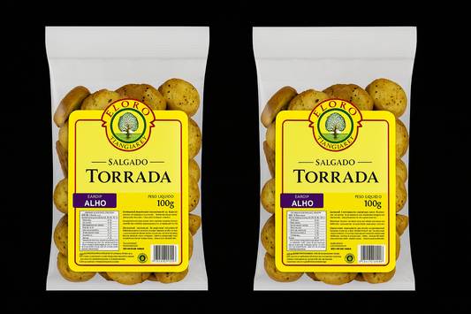 Torrada Alho  Caixa 15 Unidades