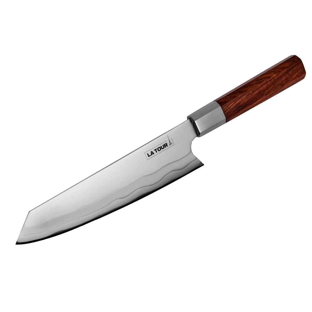 Faca Profissional Kyoto Damasco Aço 440C 7 Camadas