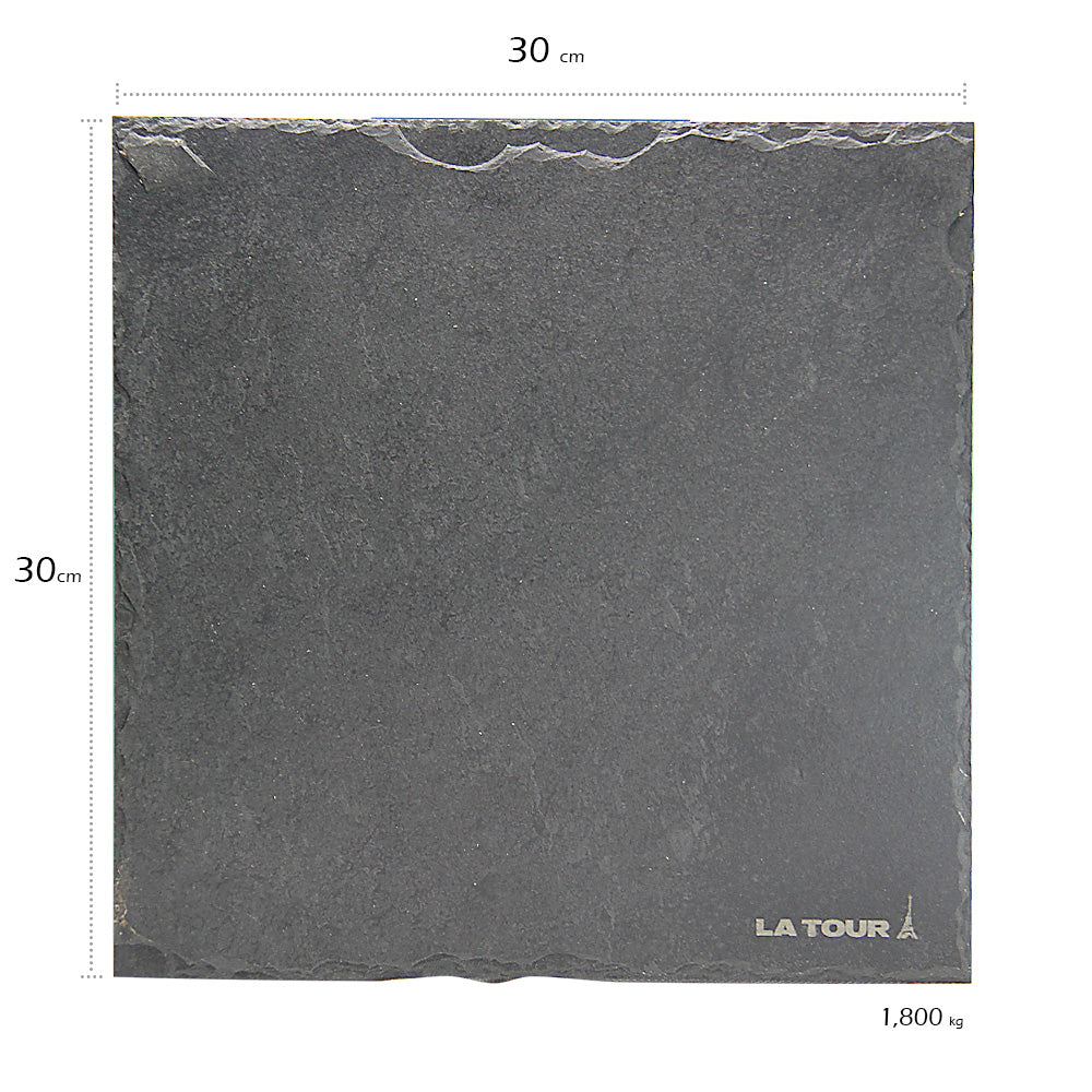 Tábua Quadrada Ardósia La Tour