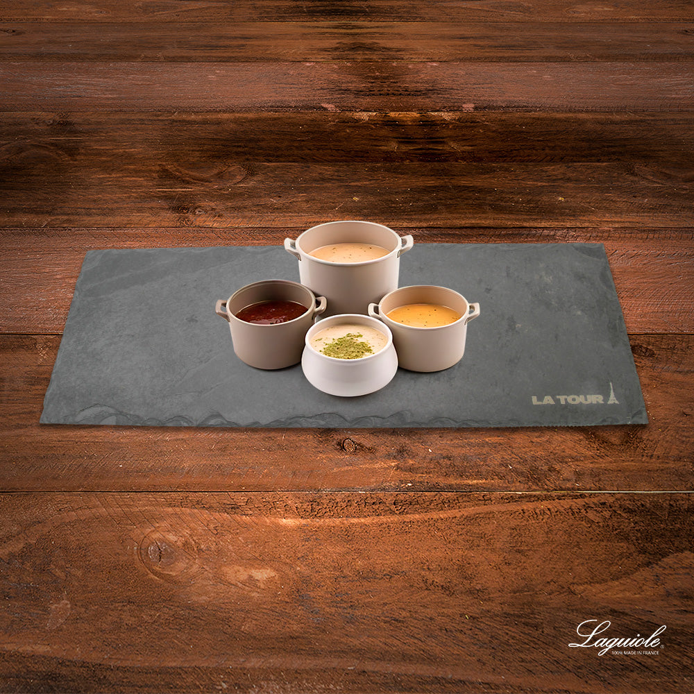 Tábua Retangular Ardósia La Tour