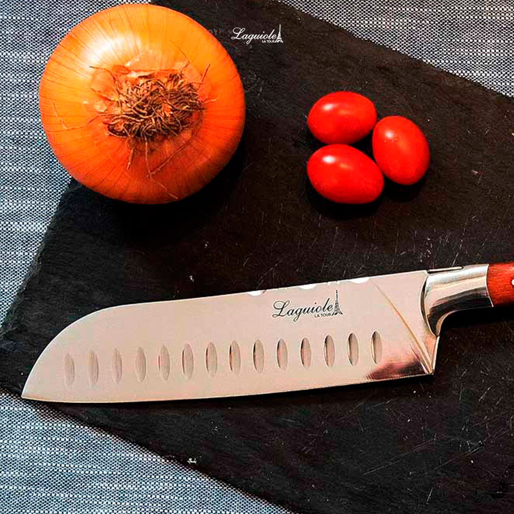 Faca Laguiole Santoku Ultra Premium  Design Clássico E Atemporal