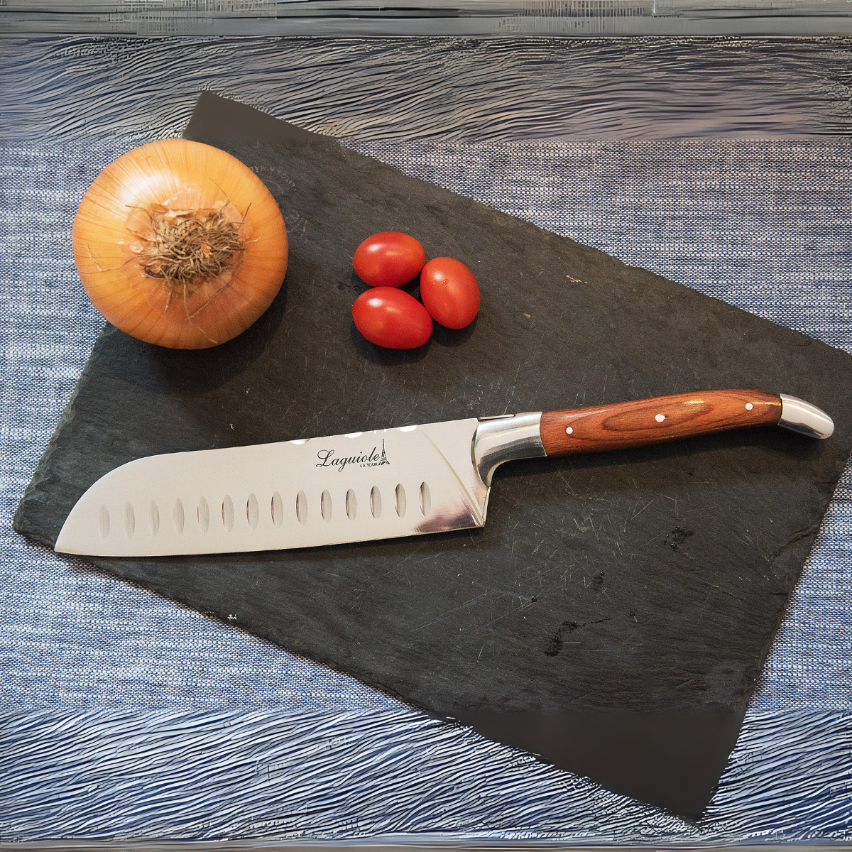 Faca Laguiole Santoku Ultra Premium  Design Clássico E Atemporal