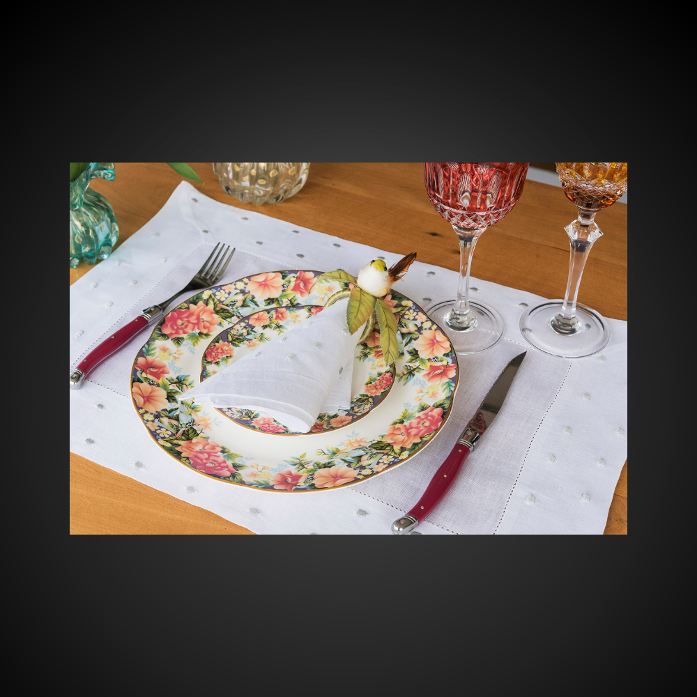 Conjunto De 6 Garfos Laguiole Luxo Em Bandeja De Madeira, Bordeax