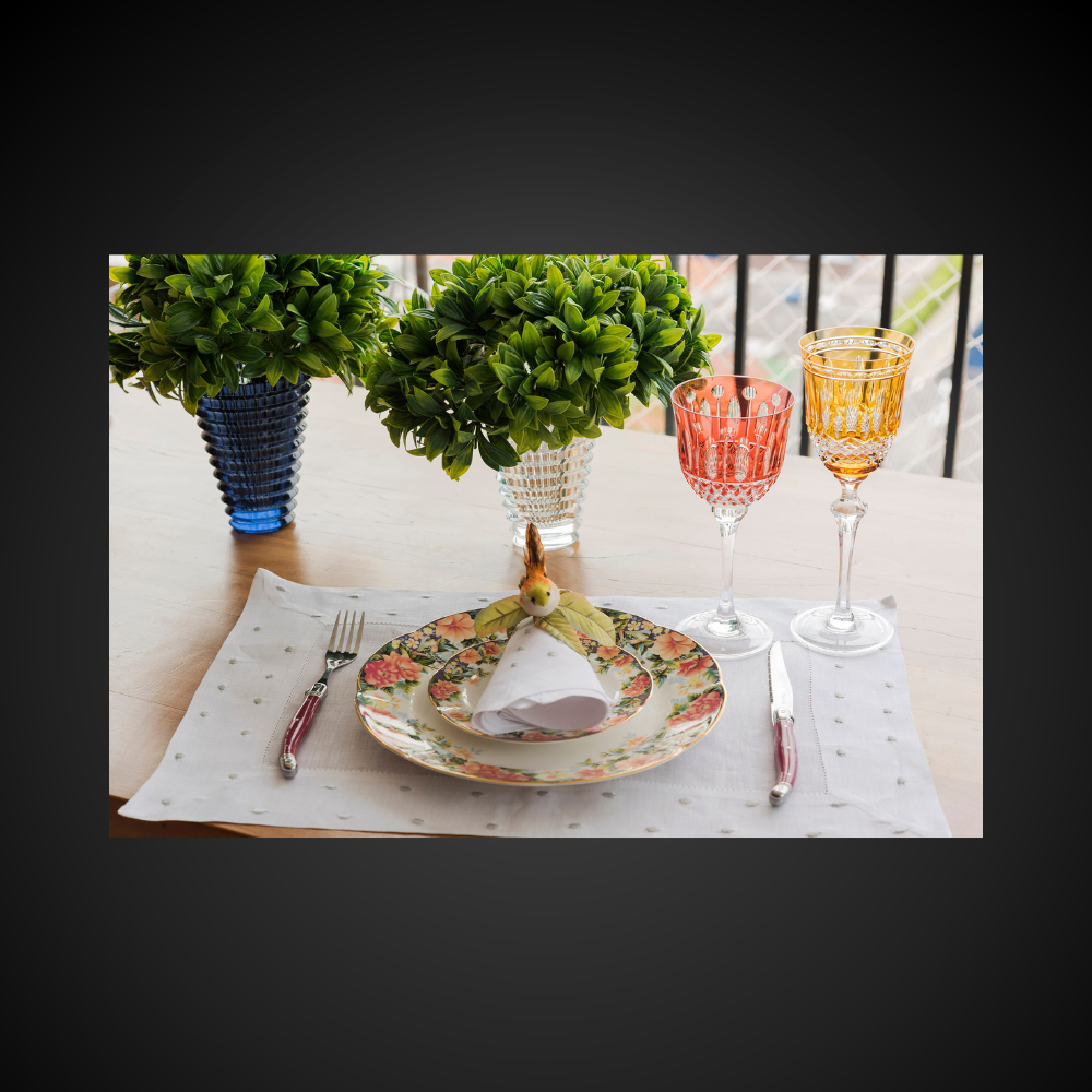 Conjunto De 6 Garfos Laguiole Luxo Em Bandeja De Madeira, Bordeax