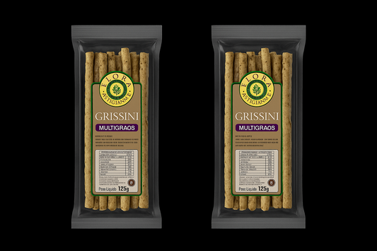 Grissini Integral 12 Grãos Caixa 15 Unidades