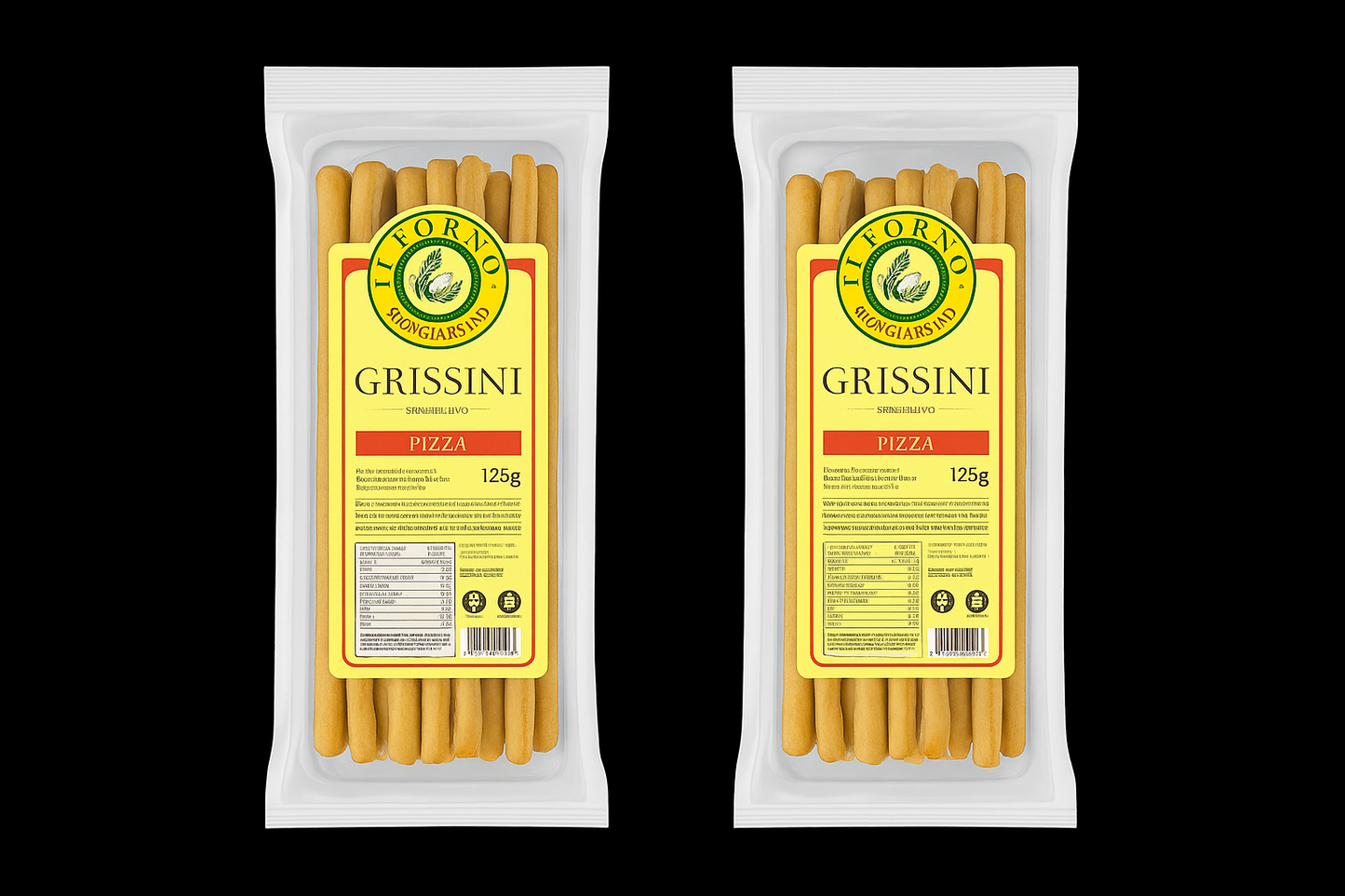 Grissini Pizza 120Gramas Caixa Com 15 Unidades