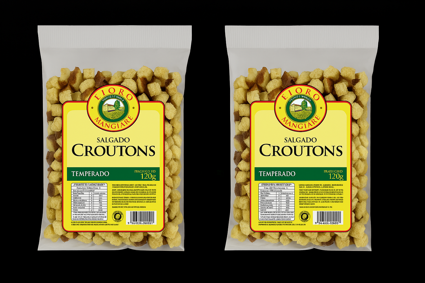 Crouton Temperado  Caixa 15 Unidades