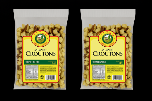 Crouton Temperado  Caixa 15 Unidades