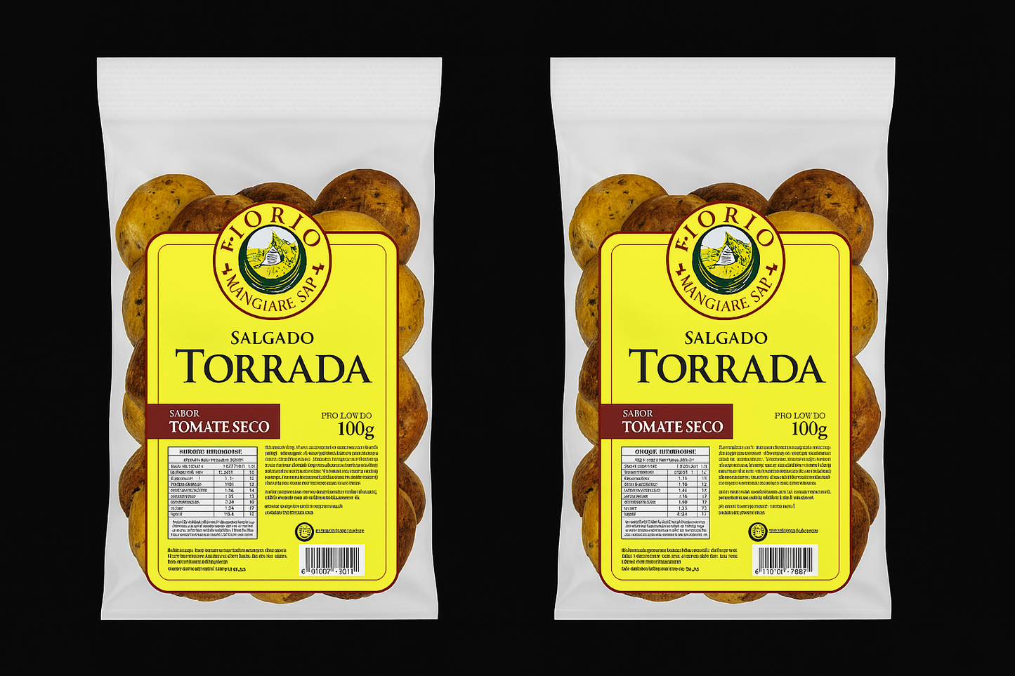 Torrada Tomate Seco  Caixa 15 Unidades