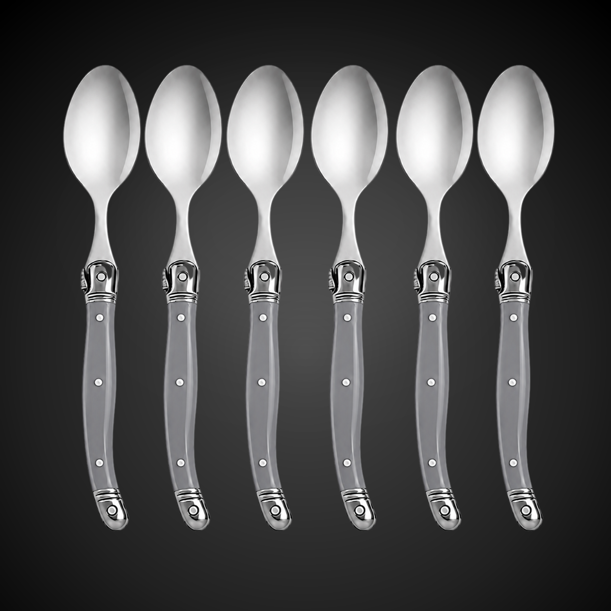 Colher Sobremesa 6 Pecas Laguiole La Tour | Inox Ultra