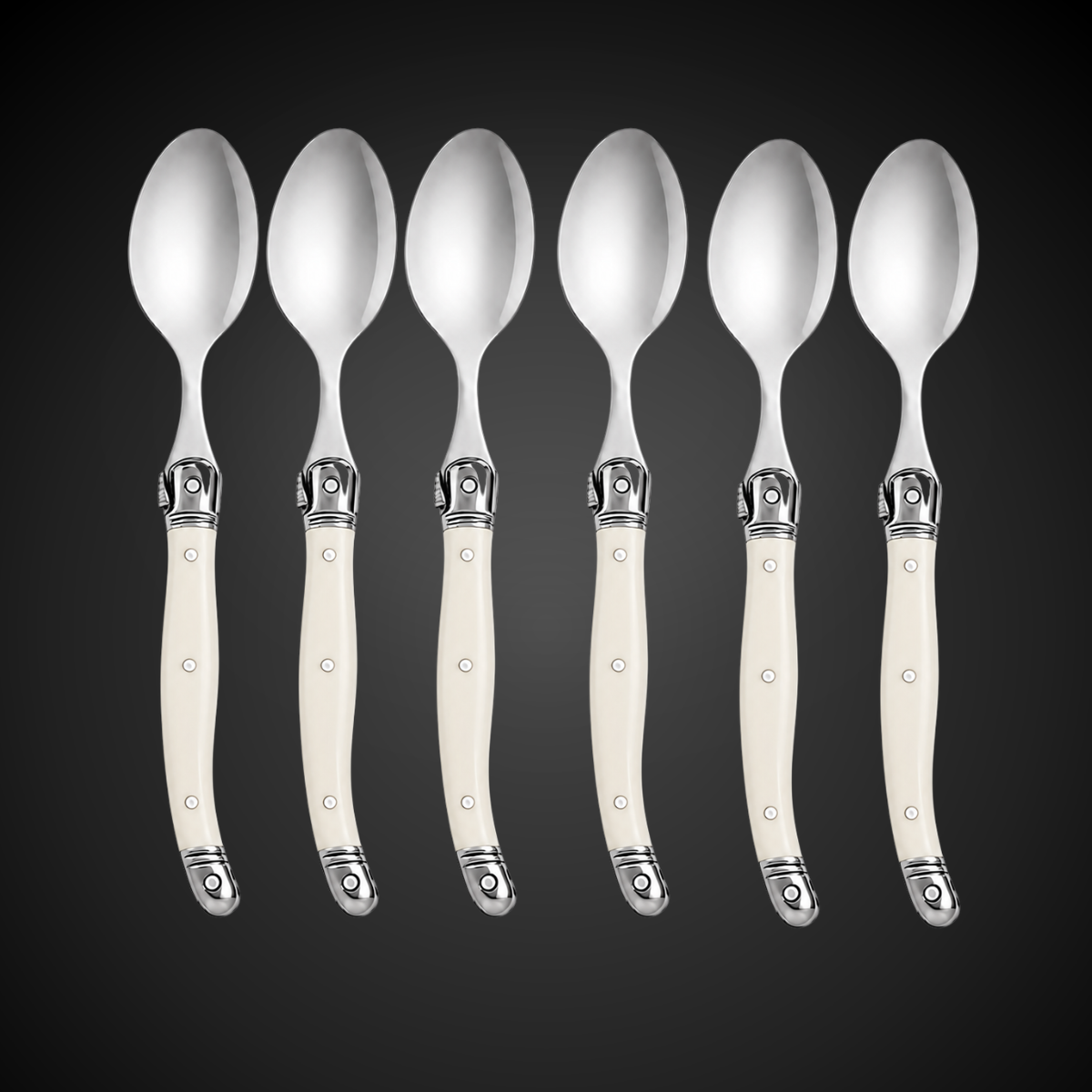 Colher Sobremesa 6 Pecas Laguiole La Tour | Inox Ultra