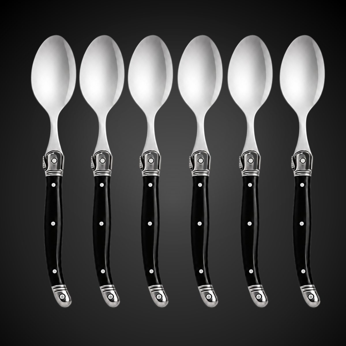 Colher Sobremesa 6 Pecas Laguiole La Tour | Inox Ultra