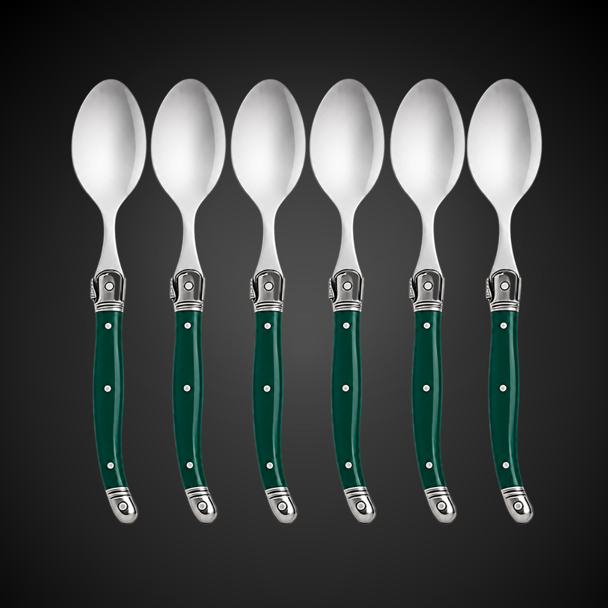 Colher Sobremesa 6 Pecas Laguiole La Tour | Inox Ultra