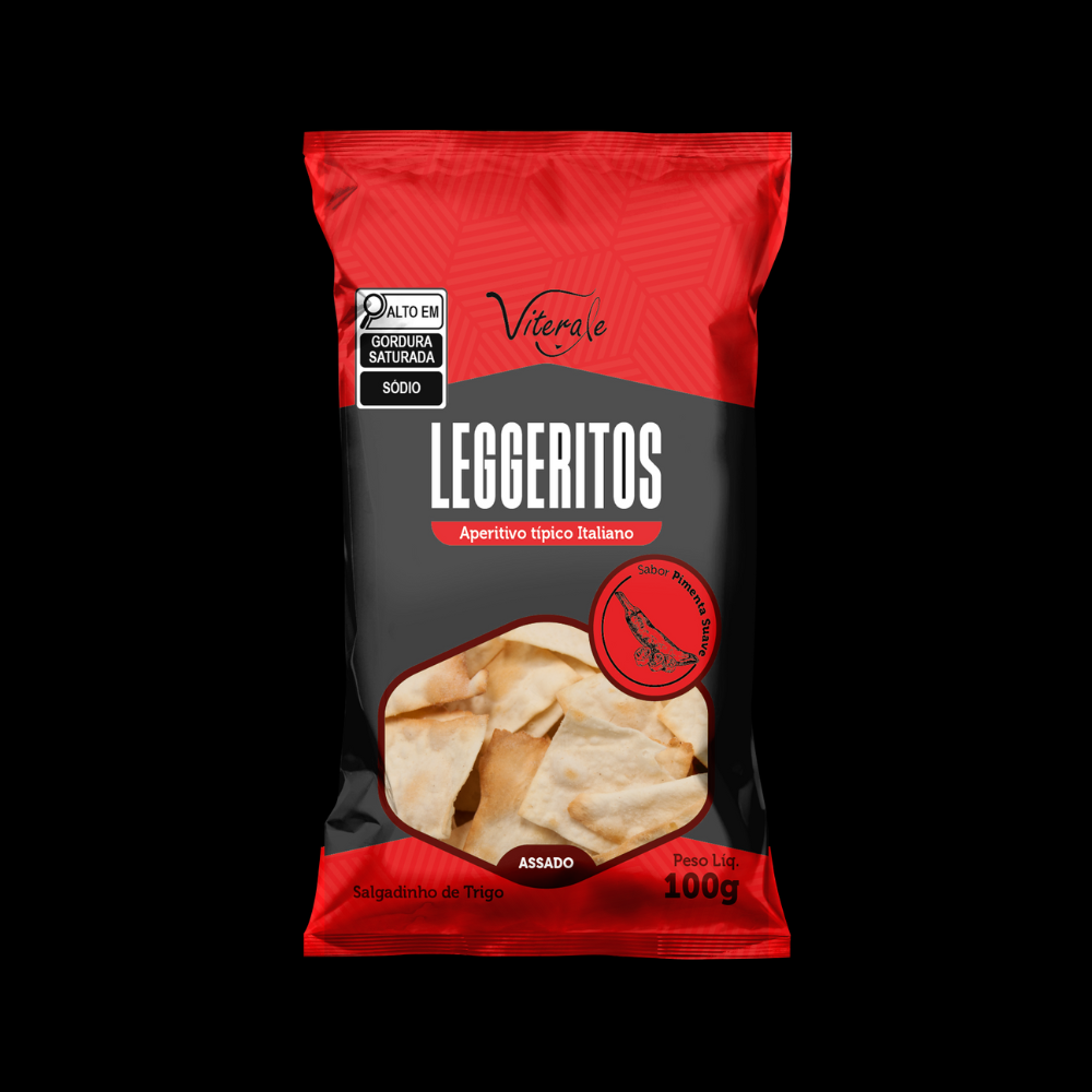 Leggeritos Pimenta Viterale 100 Gr Caixa Com 20 Unidades