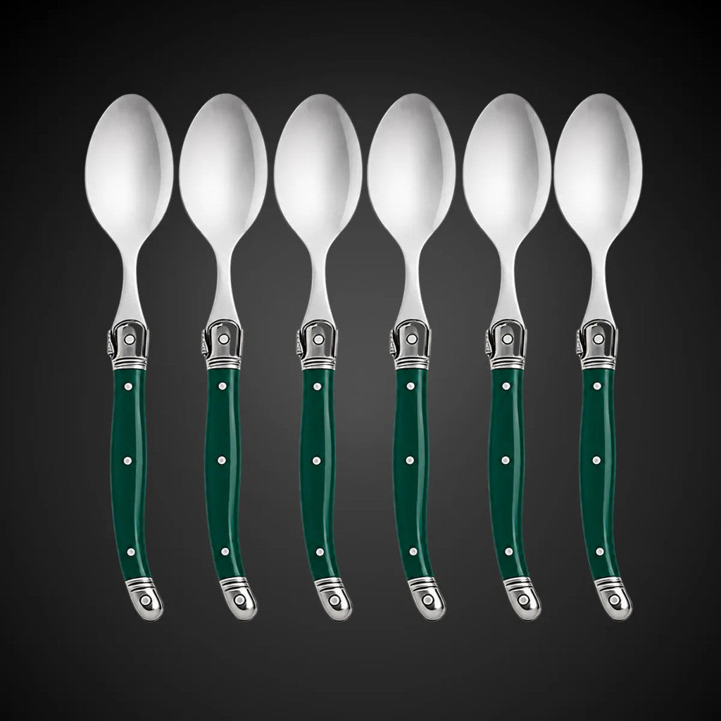 Colheres Inox Laguiole La Tour To 6 Peças Premium