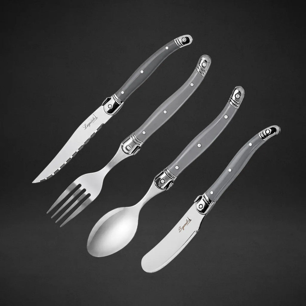 Faqueiro Inox Laguiole La Tour 34 Peças Premium Serviço Completo