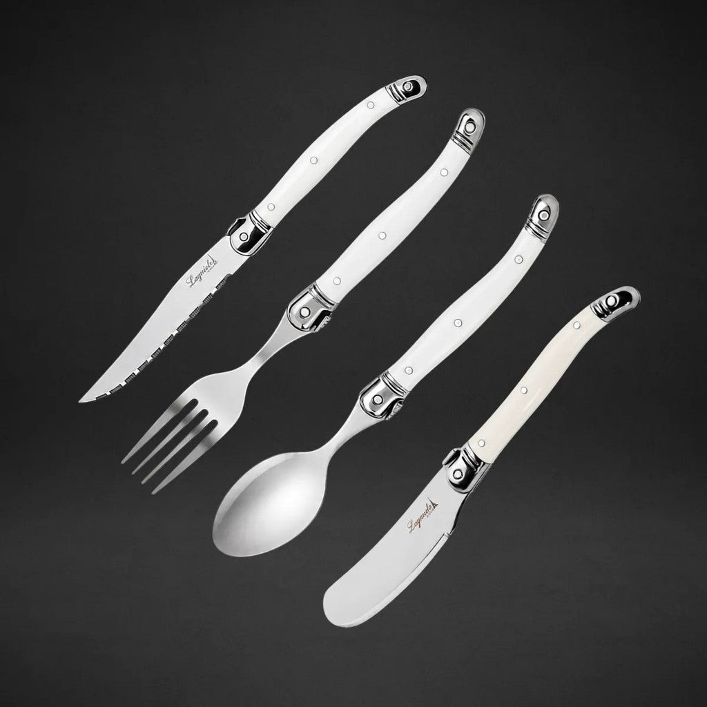 Faqueiro Inox Laguiole La Tour 34 Peças Premium Serviço Completo