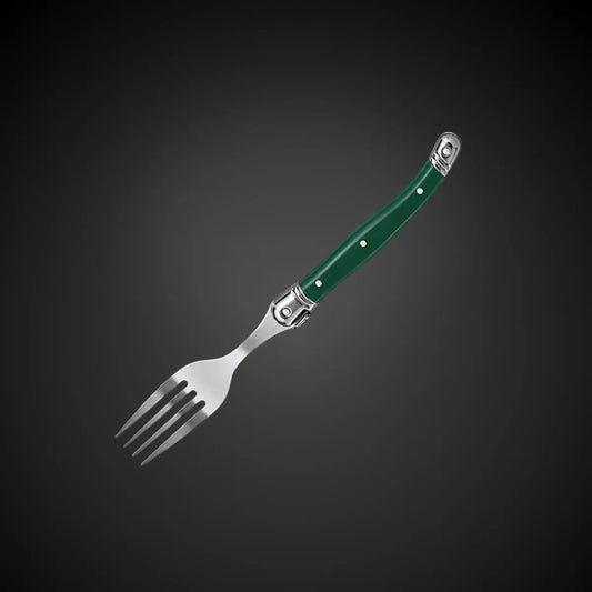 Garfo Inox Laguiole La tour 6 Peças Premium Com Caixa De Madeira
