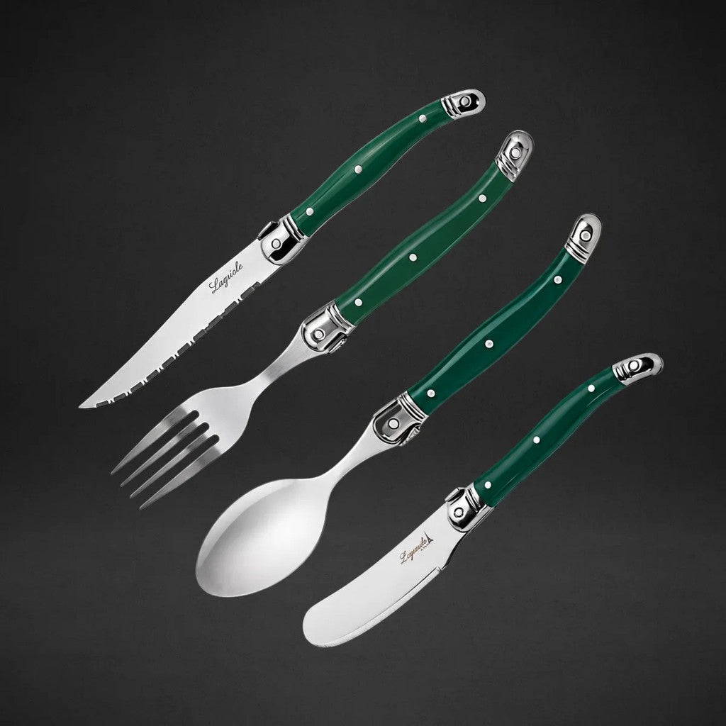 Faqueiro Inox Laguiole La Tour 34 Peças Premium Serviço Completo