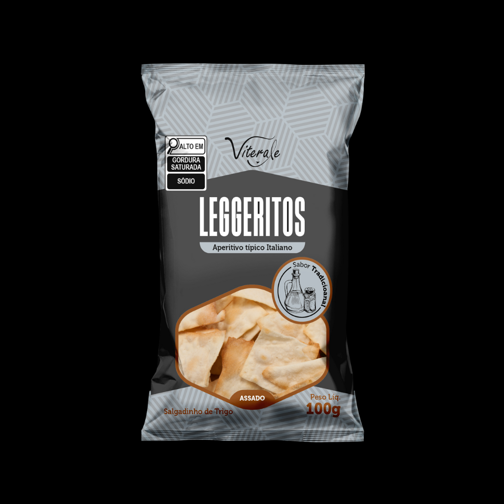 Leggeritos Tradicional Viterale 100 Gr Caixa Com 20 Unidades